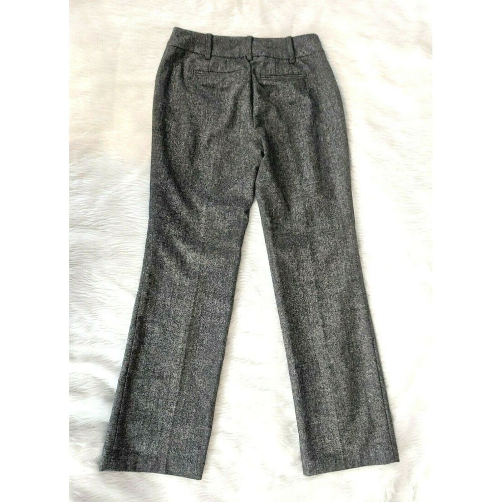 Ann Taylor 00 Petite Curvy Gray Trousers Pants 00P - Picture 2 of 4